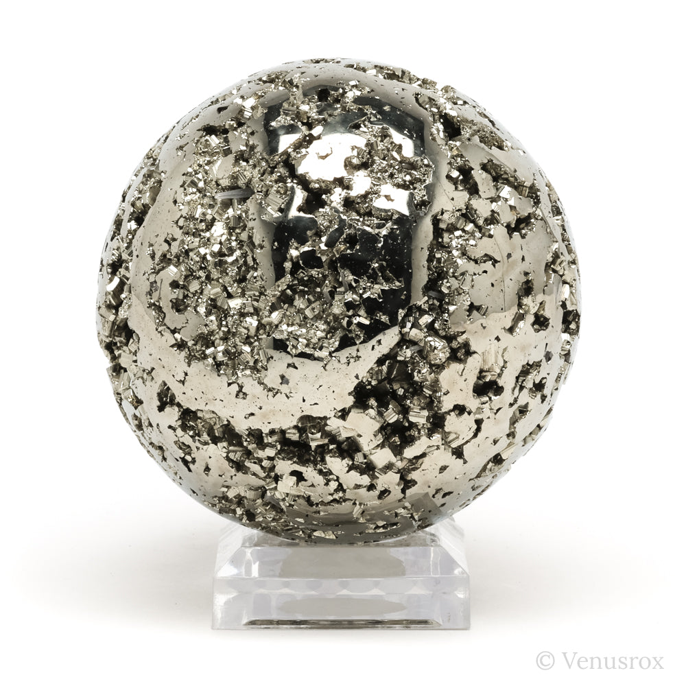 Pyrite Geode Sphere from Peru | Venusrox