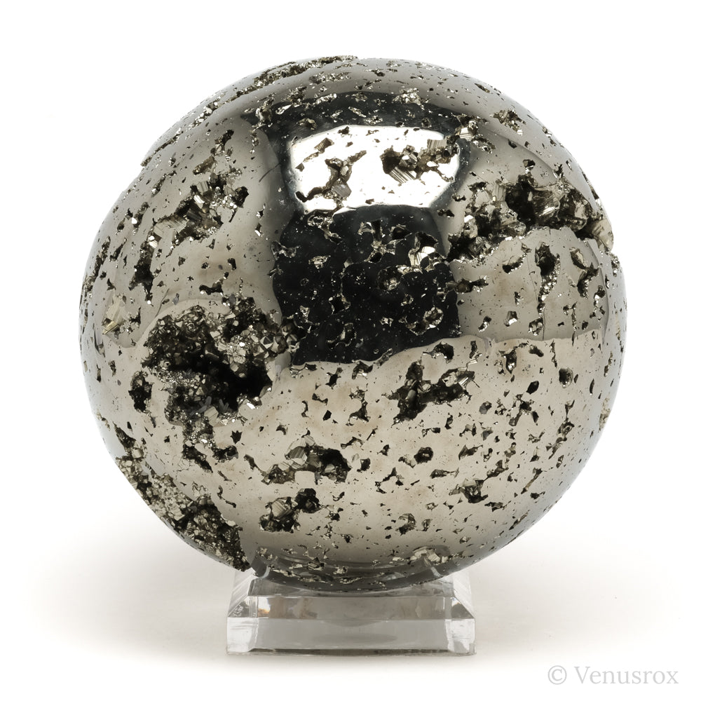 Pyrite Geode Sphere from Peru | Venusrox