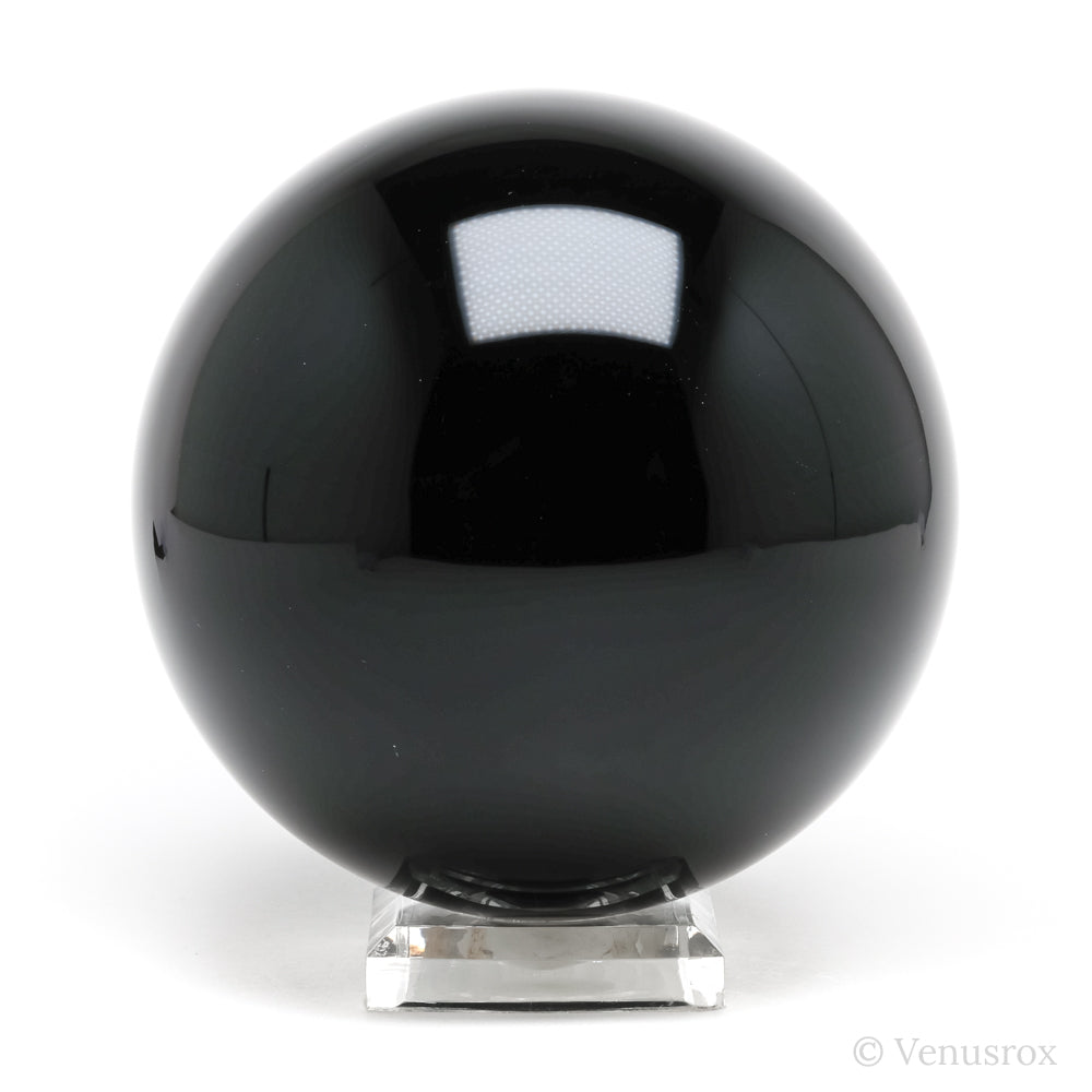 Black Obsidian Polished Sphere from Mexico | Venusrox