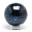 Covellite with Pyrite Polished Sphere from Peru | Venusrox