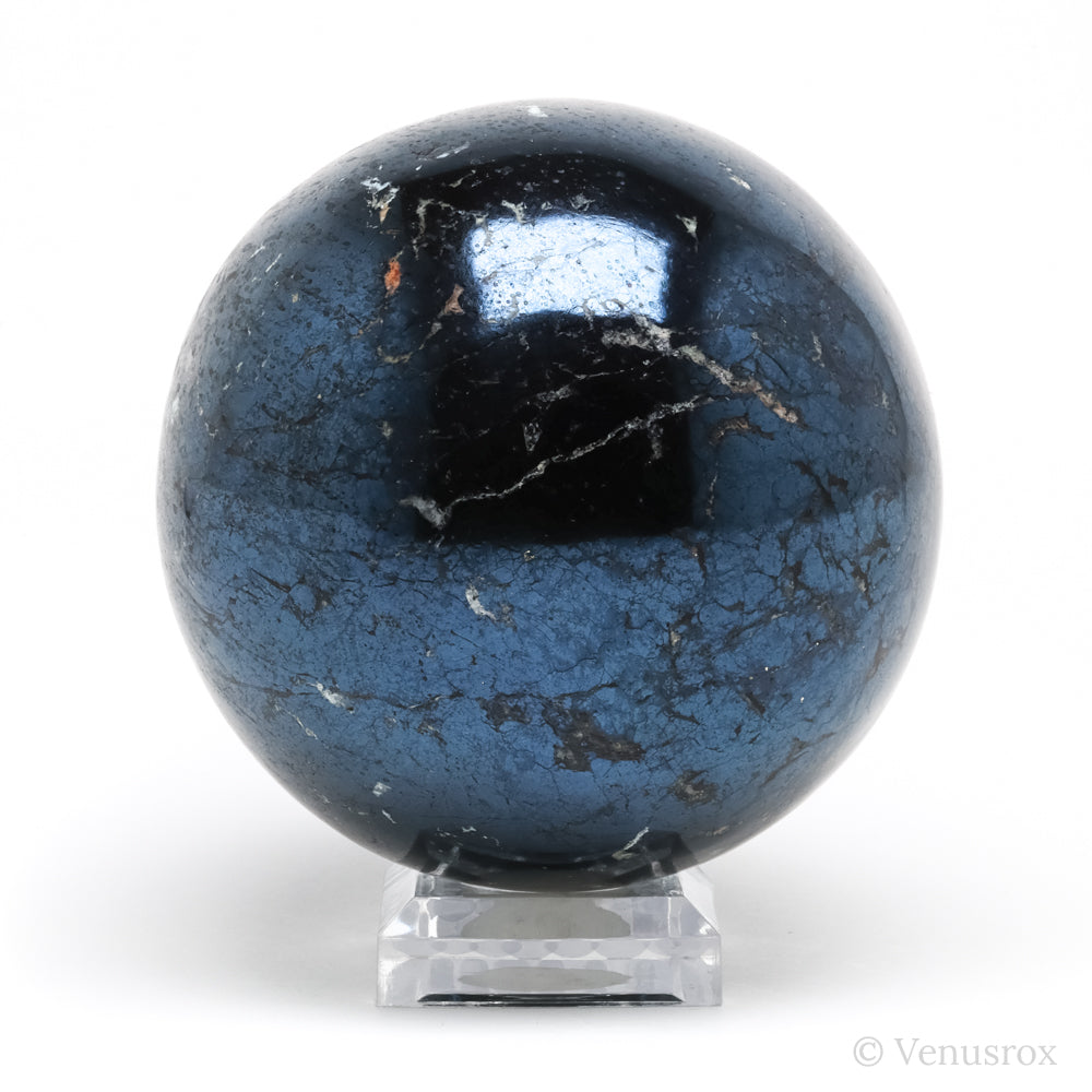 Covellite Polished Sphere from Peru | Venusrox