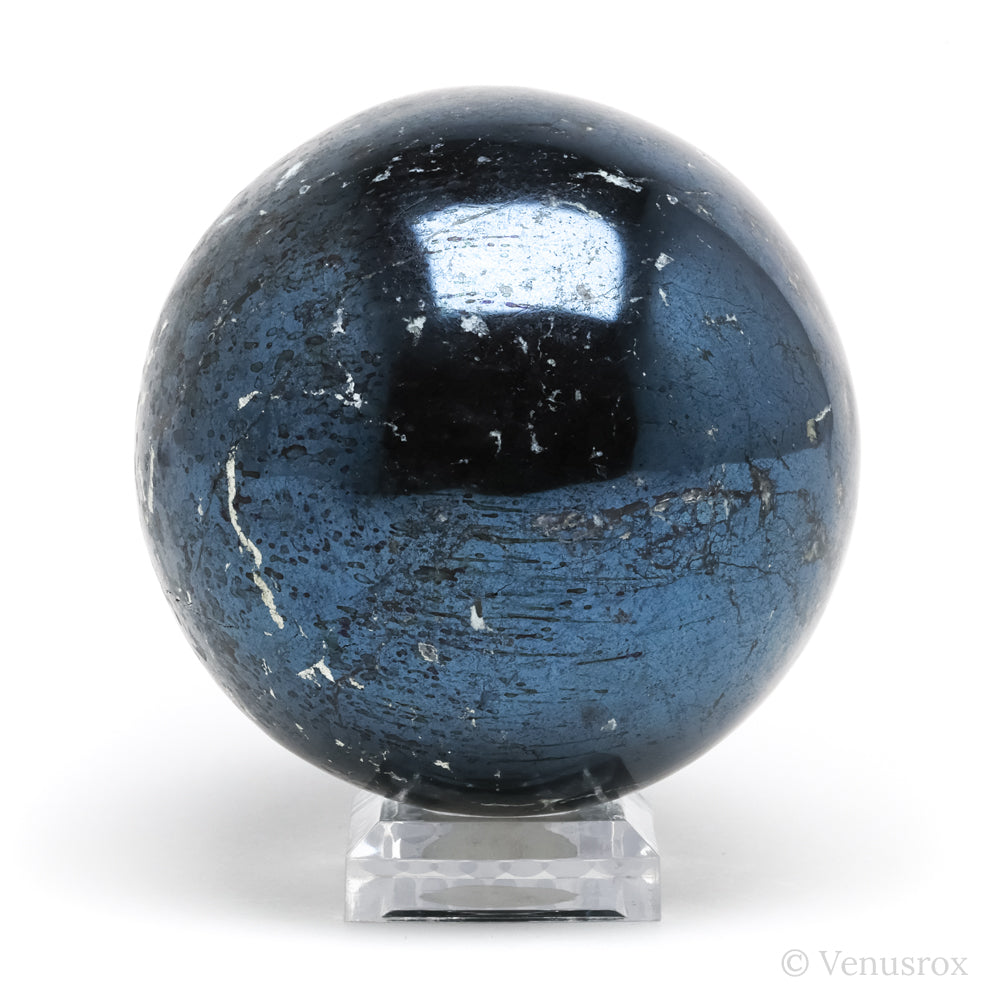 Covellite Polished Sphere from Peru | Venusrox