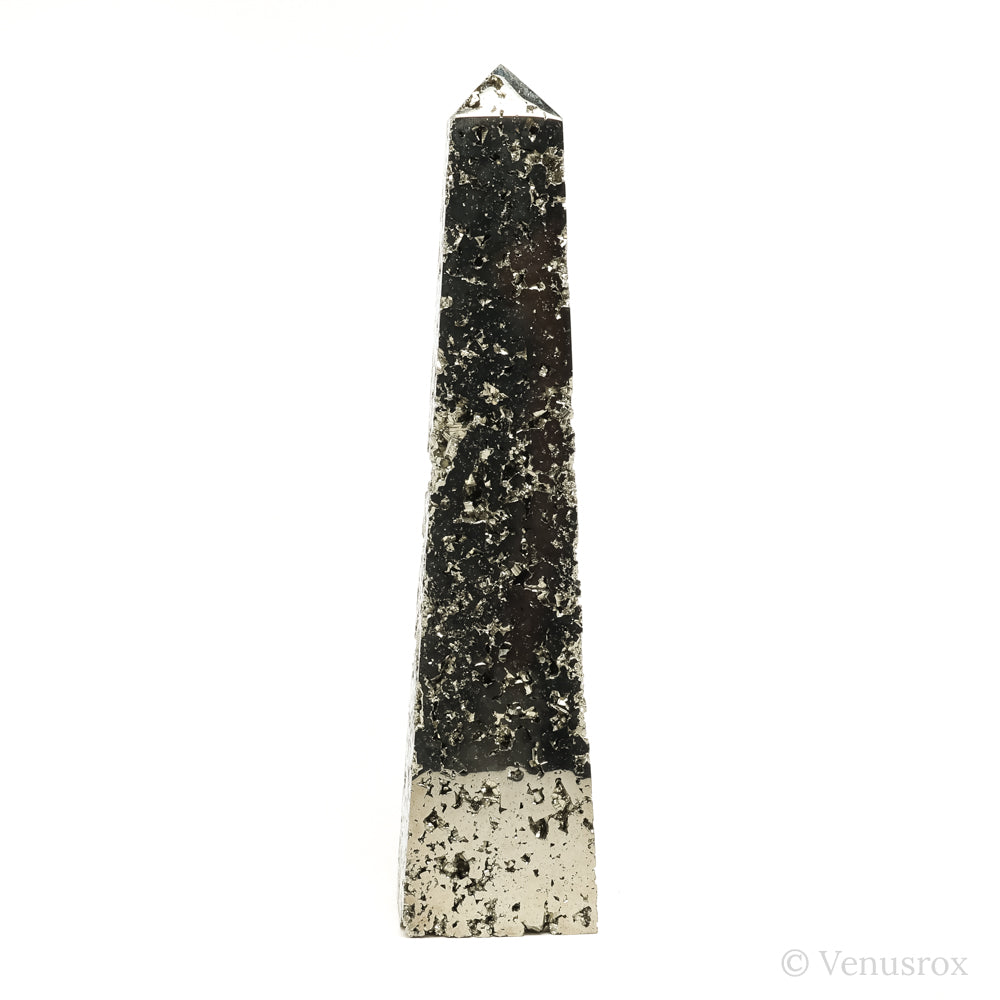 Pyrite Polished/Natural Geode Point from Peru | Venusrox