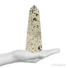 Pyrite Polished/Natural Geode Point from Peru | Venusrox