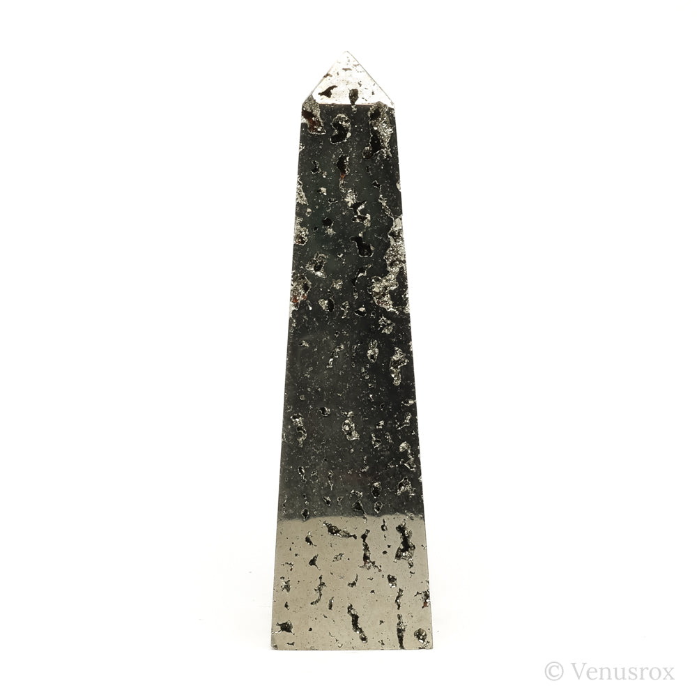 Pyrite Polished/Natural Geode Point from Peru | Venusrox