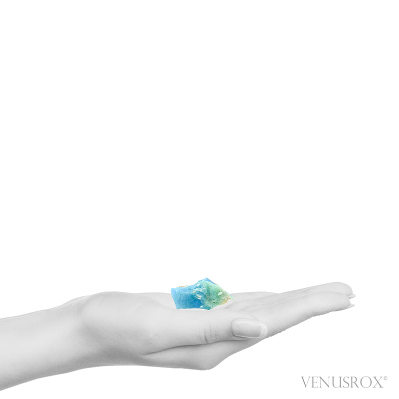 Blue Andean Opal Natural Crystal from the Acari Mine, Caraveli Province, Arequipa Department, Peru | Venusrox
