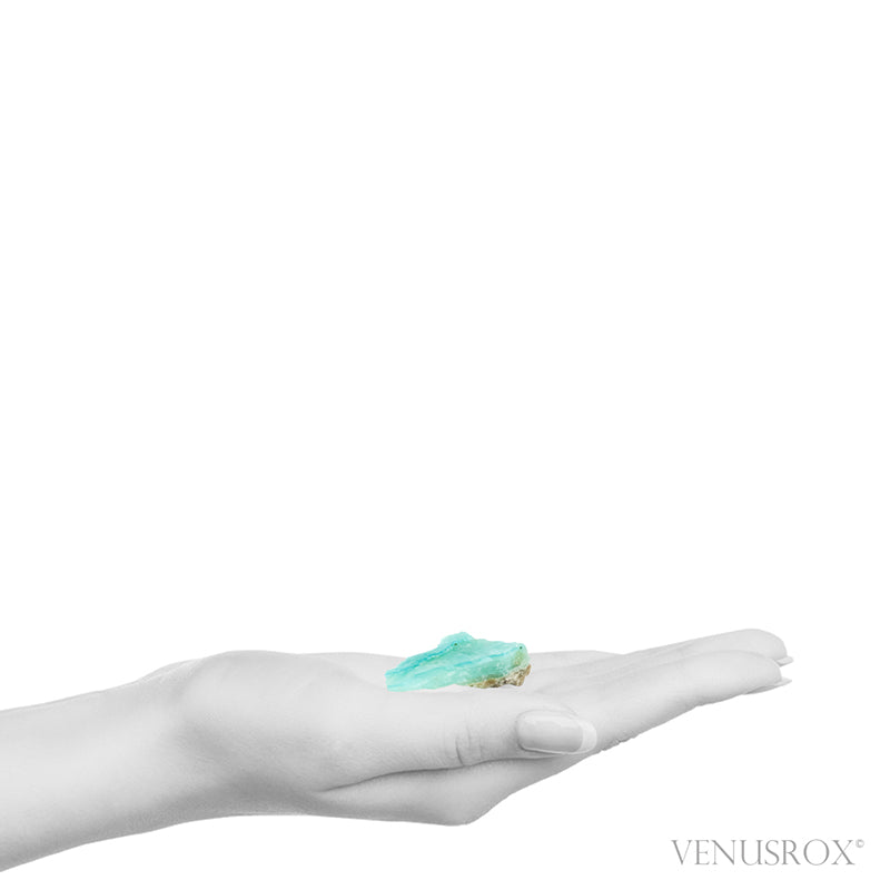 Blue Andean Opal Natural Crystal from the Acari Mine, Caraveli Province, Arequipa Department, Peru | Venusrox