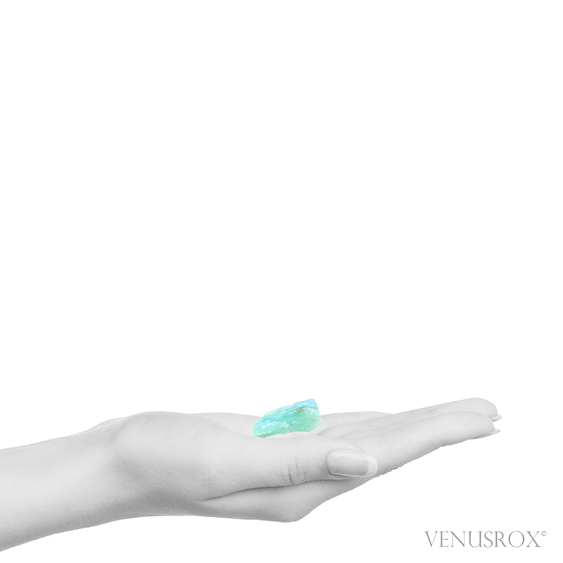 Blue Andean Opal Natural Crystal from the Acari Mine, Caraveli Province, Arequipa Department, Peru | Venusrox