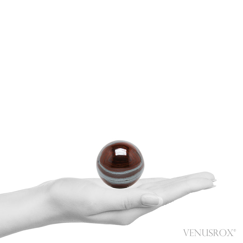 Red Jasper with Hematite Polished Sphere from India | Venusrox
