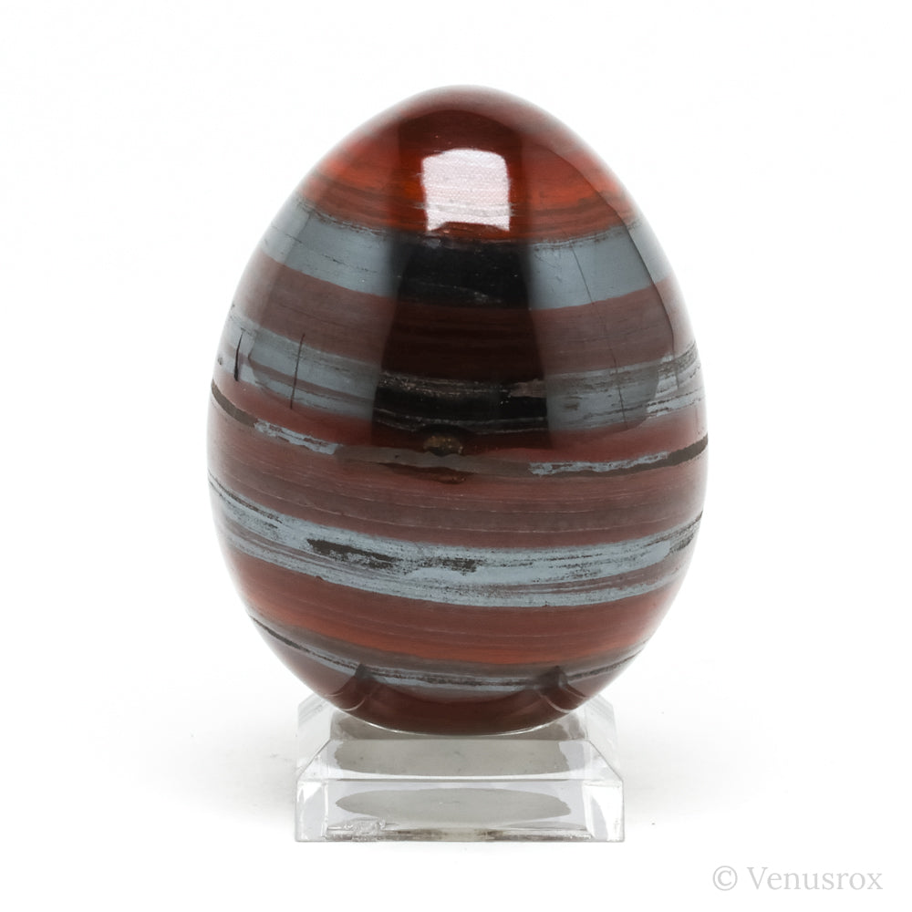 Red Jasper with Hematite Polished Egg from India | Venusrox