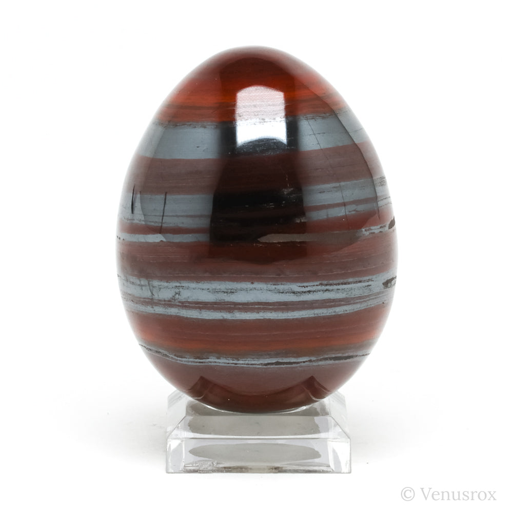 Red Jasper with Hematite Polished Egg from India | Venusrox