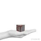 Red Jasper with Hematite Polished Cube from India | Venusrox