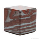 Red Jasper with Hematite Polished Cube from India | Venusrox