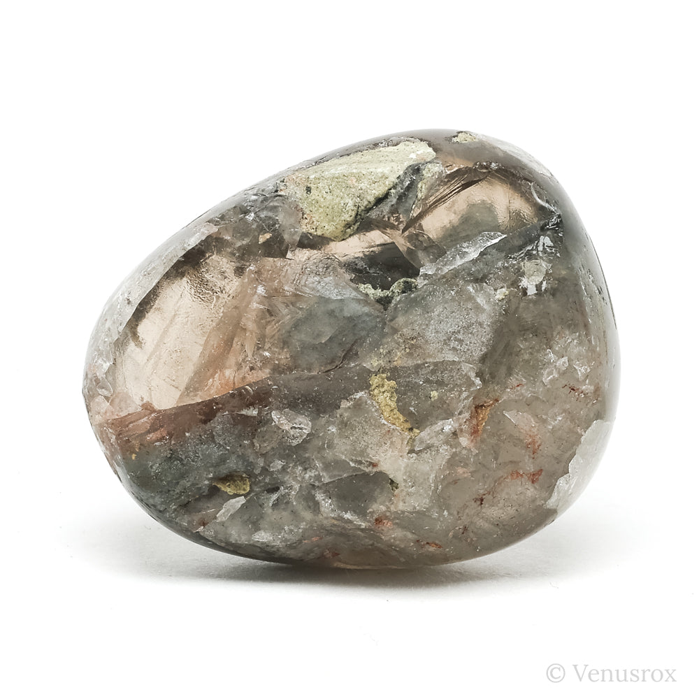 Phantom/Lodalite Quartz Part Polished/ Part Natural Crystal from Brazil | Venusrox