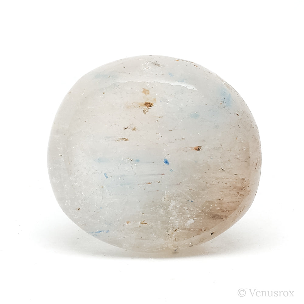 Clear Quartz with Dumortierite Part Polished/Part Natural Crystal from Brazil | Venusrox