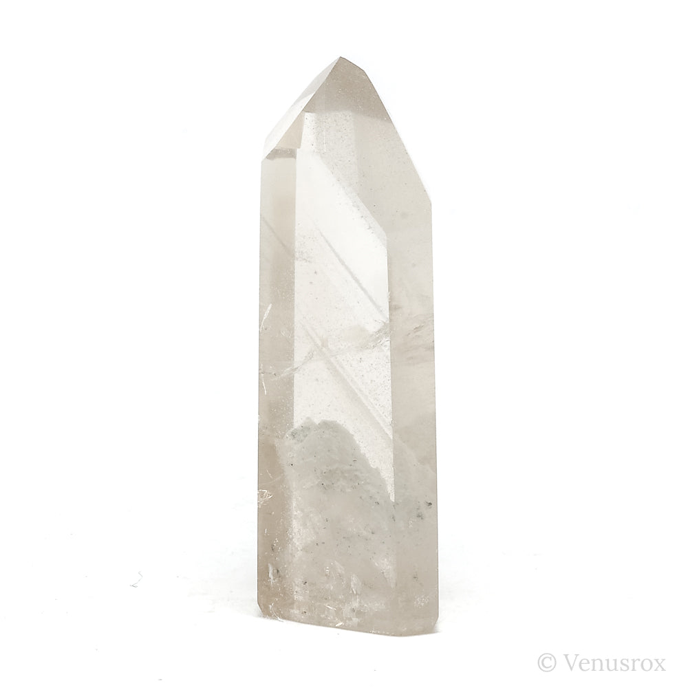 Phantom Quartz Polished Point from Minas Gerais, Brazil | Venusrox