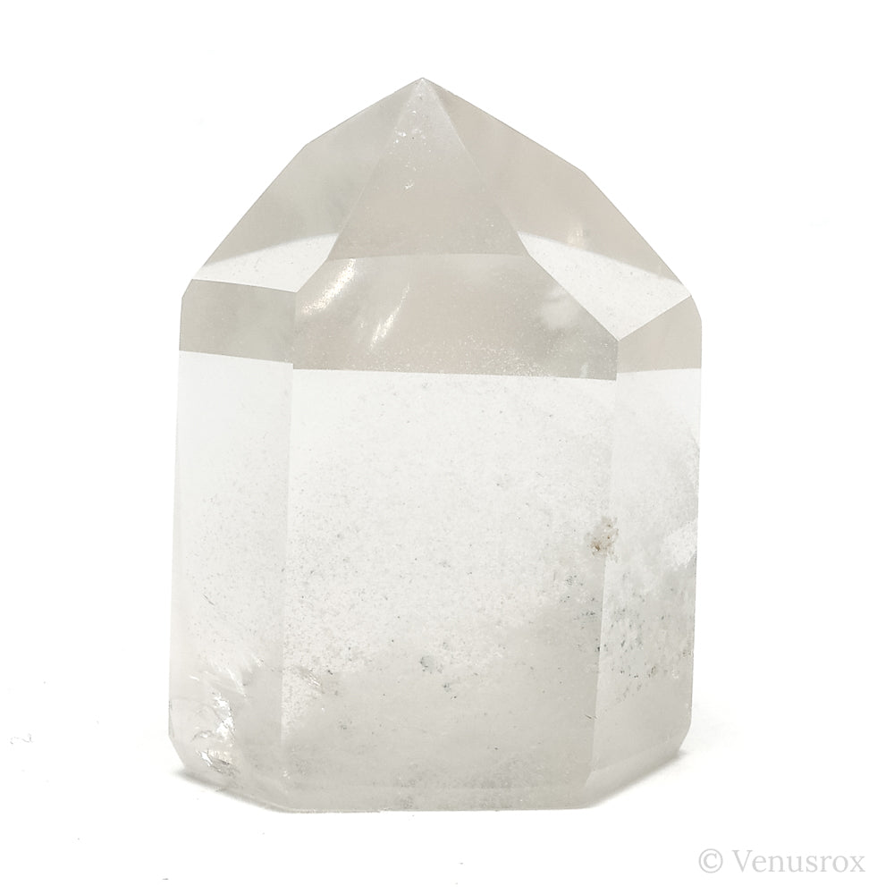 Phantom Quartz Polished Point from Minas Gerais, Brazil | Venusrox