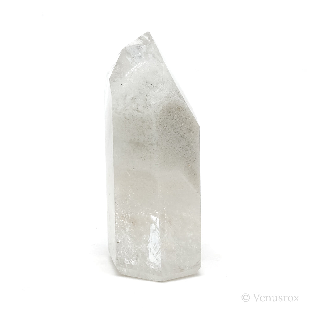 Phantom Quartz Polished Point from Minas Gerais, Brazil | Venusrox