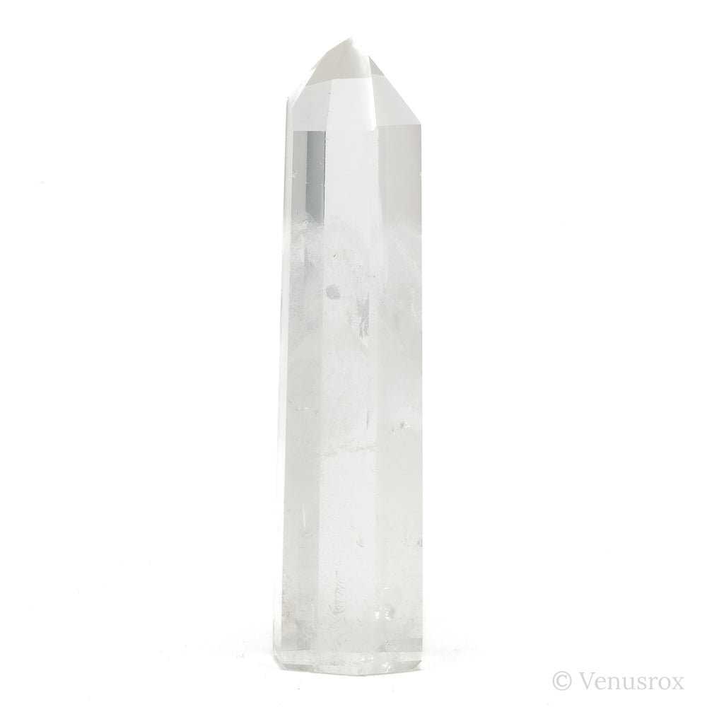 Phantom Quartz Polished Point from Minas Gerais, Brazil | Venusrox