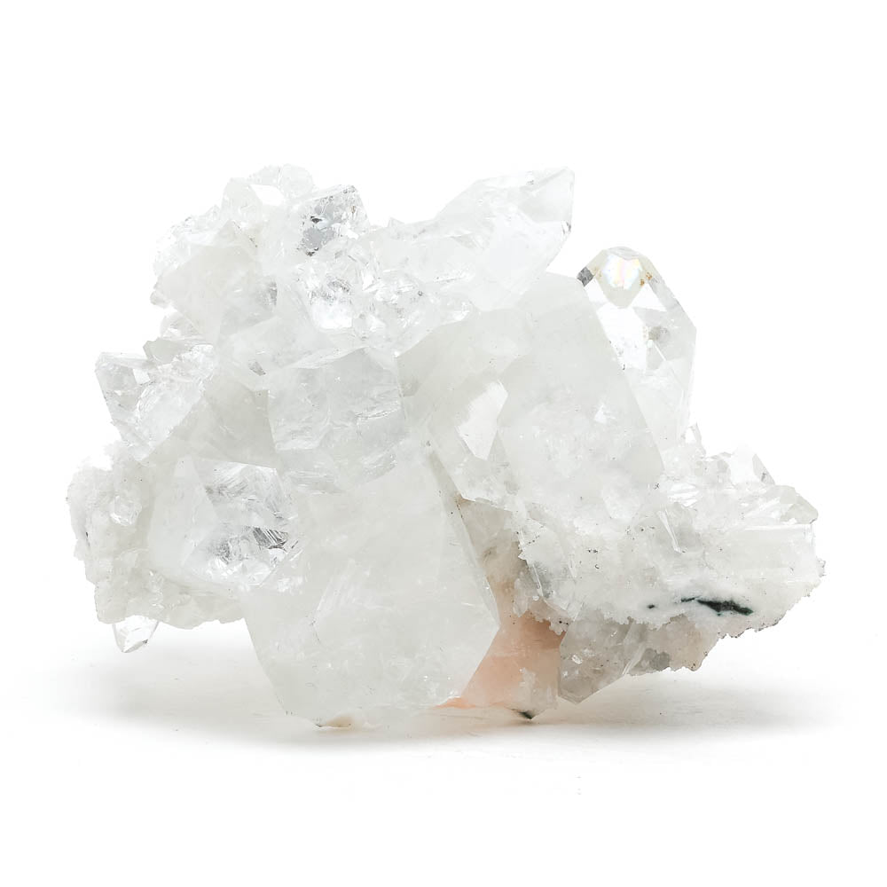 Apophyllite with Stilbite Natural Cluster from Maharashtra, India | Venusrox