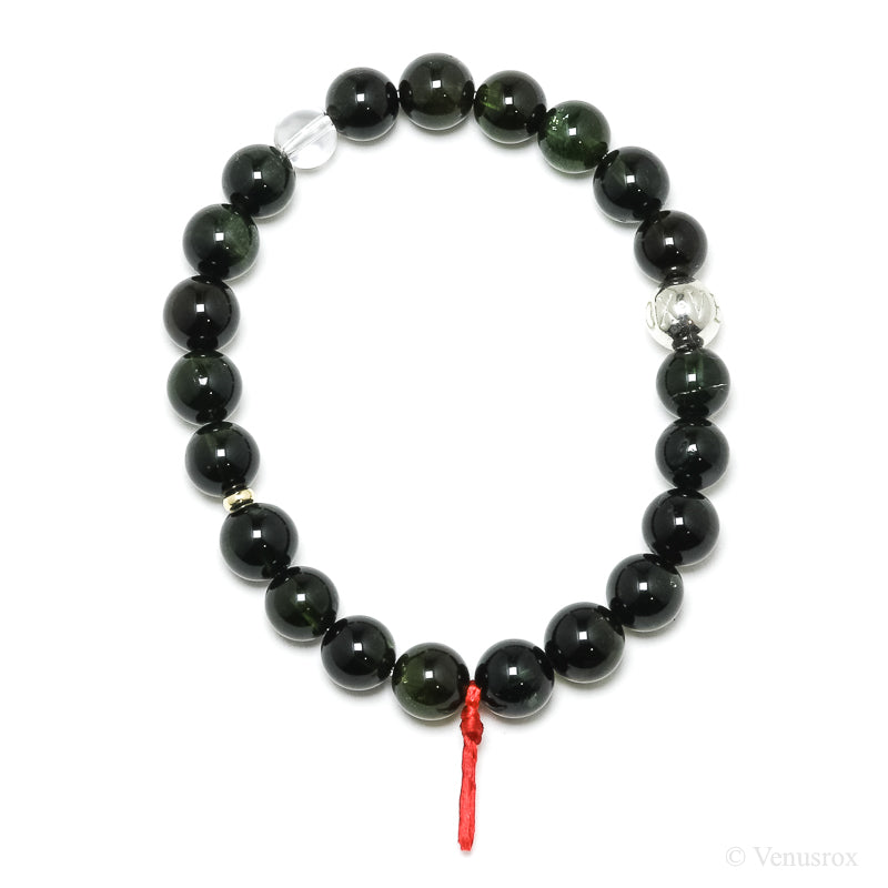 Green Tourmaline Bead Bracelet from Brazil | Venusrox