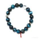 Chrysocolla with Malachite and Cuprite Bracelet from Peru | Venusrox