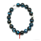 Chrysocolla with Malachite and Cuprite Bracelet from Peru | Venusrox