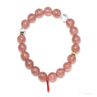 Strawberry Quartz Bracelet from Tanzania | Venusrox