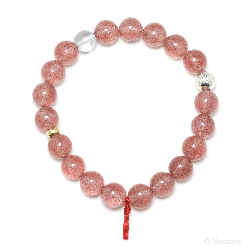 Strawberry Quartz Bracelet from Tanzania | Venusrox