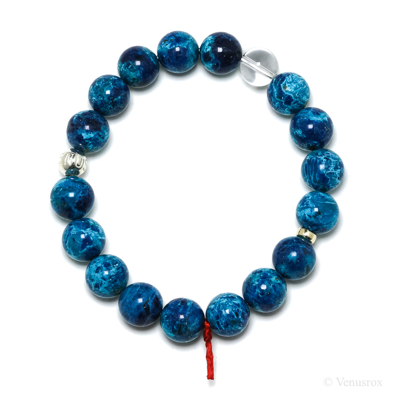 Chrysocolla with Shattuckite Bracelet from Peru | Venusrox
