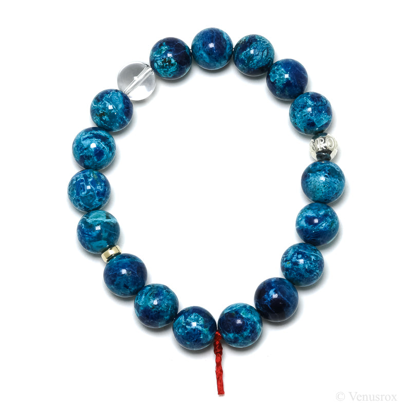 Chrysocolla with Shattuckite Bracelet from Peru | Venusrox