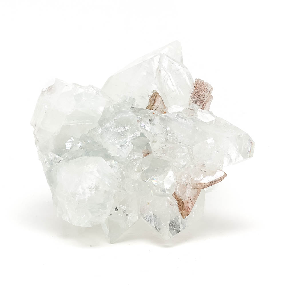 Apophyllite with Heulandite Natural Cluster from Maharashtra, India | Venusrox