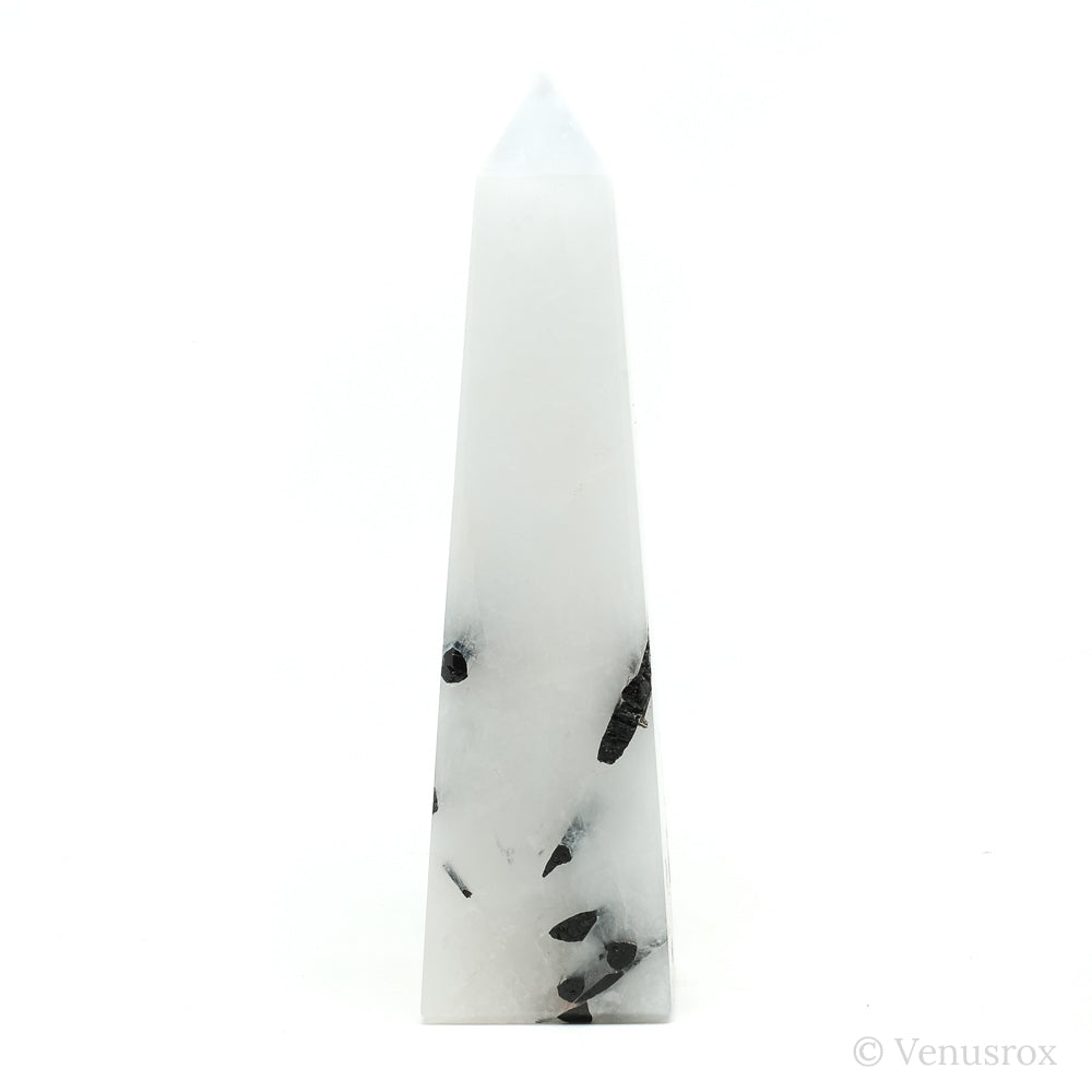Tourmalinated Quartz Polished Point from Brazil | Venusrox