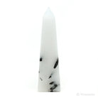 Tourmalinated Quartz Polished Point from Brazil | Venusrox