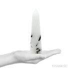 Tourmalinated Quartz Polished Point from Brazil | Venusrox