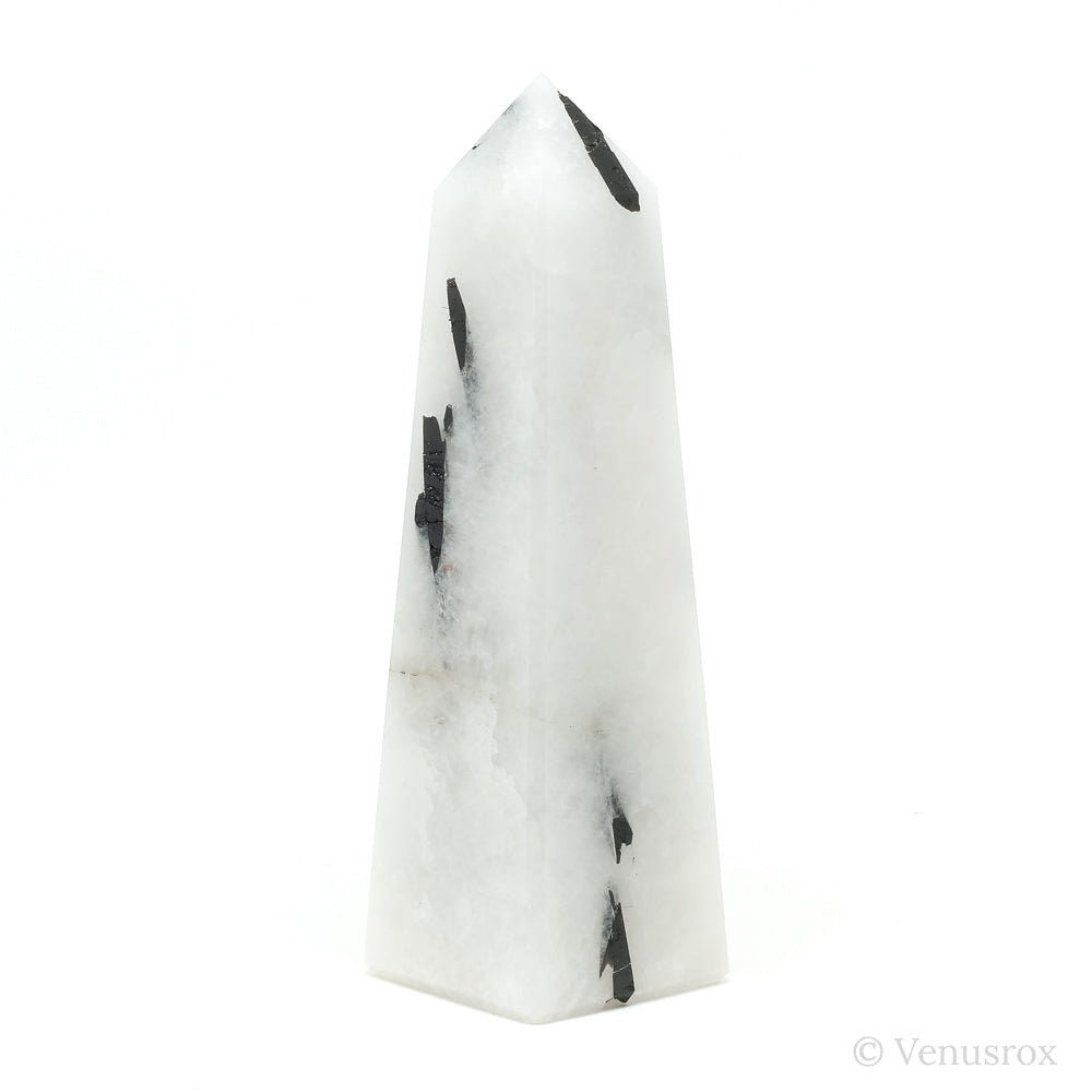 Tourmalinated Quartz Polished Point from Brazil | Venusrox