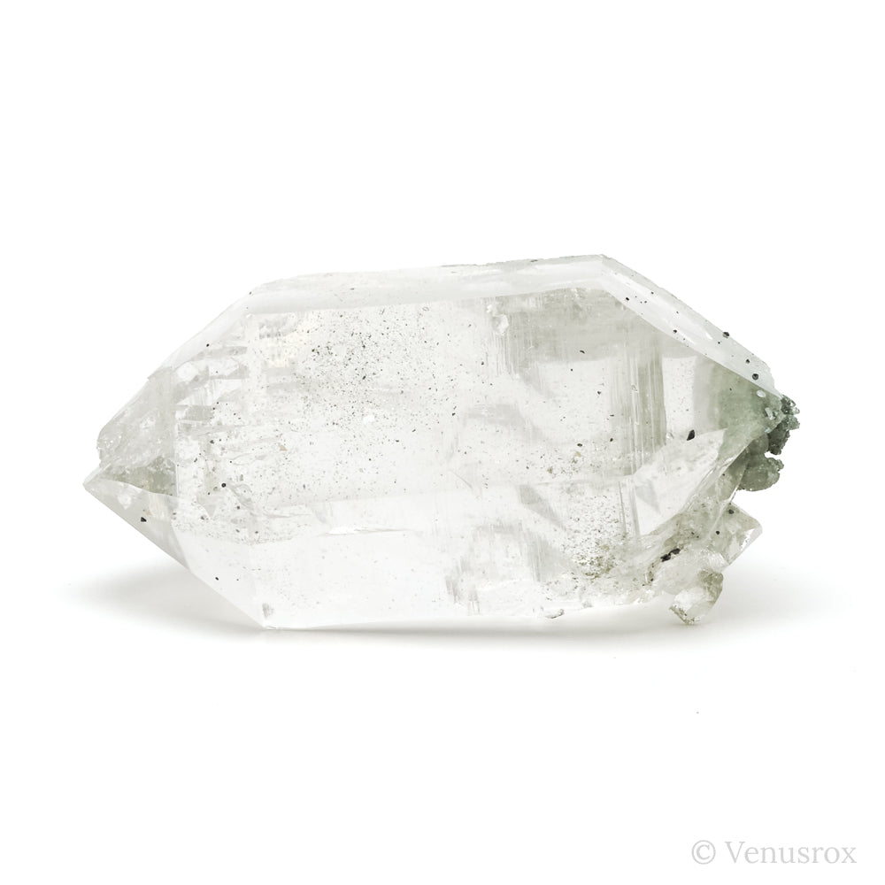 Himalayan Chlorite Phantom Quartz with Anatase Natural Cluster from the Indian Himalayas | Venusrox