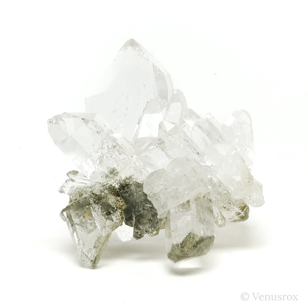 Himalayan Chlorite Faden Quartz Natural Cluster from the Meru Peak Foot Hills, Garhwal, Uttarakhand, Indian Himalayas | Venusrox