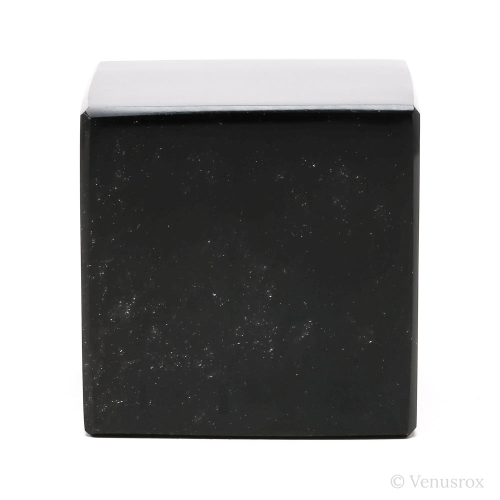 Black Obsidian Polished Cube from Mexico | Venusrox