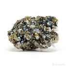 Chalcopyrite with Pyrite, Galena, Calcite & Quartz Natural Cluster from the Trepča Mining Complex, Trepča Valley, Kosovska Mitrovica, Kosovska Mitrovica District, Kosovo | Venusrox
