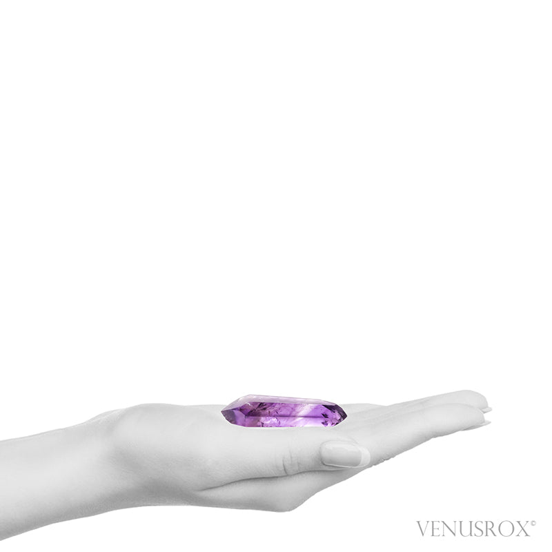 Amethyst Phantom Polished Double Terminated Point from Brazil | Venusrox
