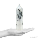 Tourmalinated Quartz Polished Point from Brazil | Venusrox