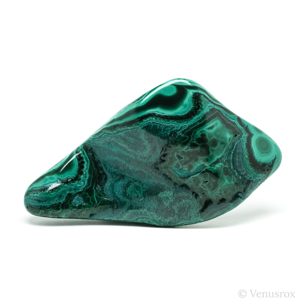 Malachite Polished Crystal from the Democratic Republic of Congo | Venusrox