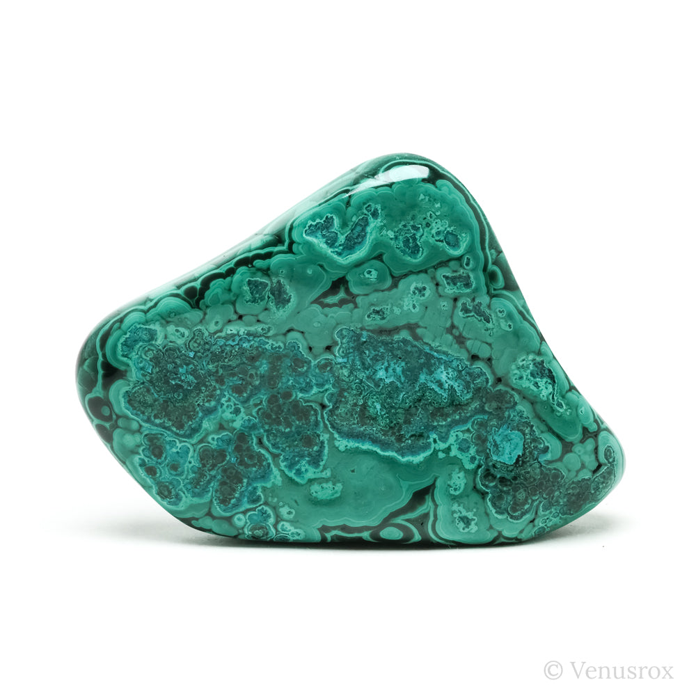 Malachite with Chrysocolla Polished Crystal from the Democratic Republic of Congo | Venusrox