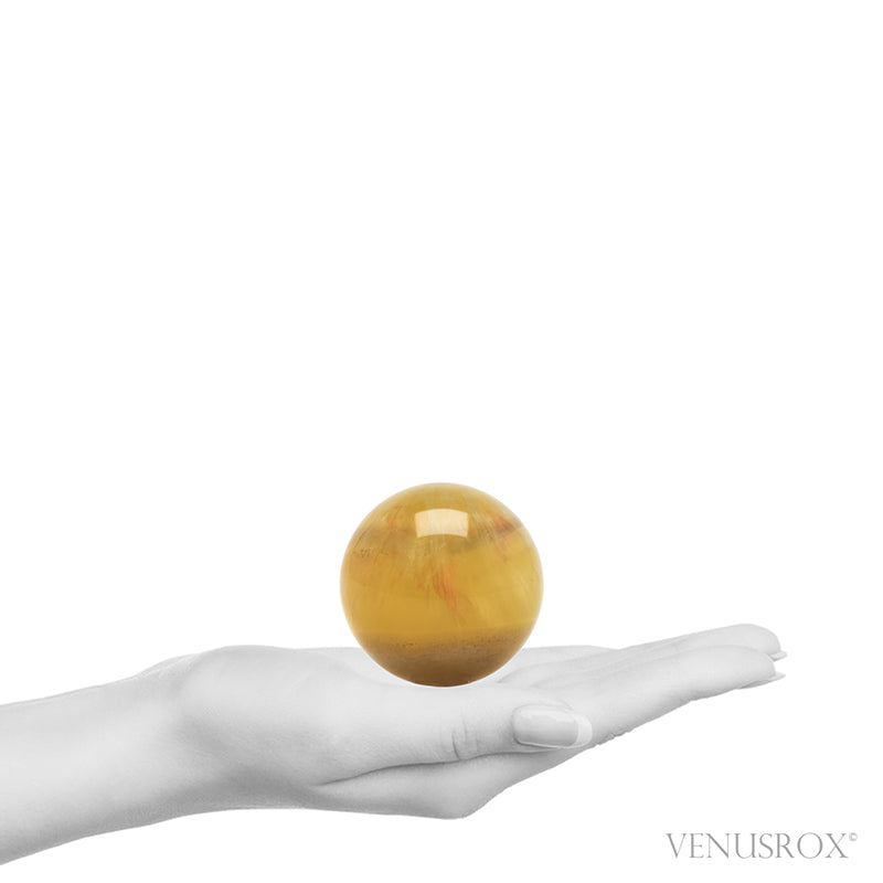 Fluorite Polished Sphere from China | Venusrox