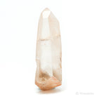 Tangerine Lemurian Quartz Part Polished/Part Natural Point from Brazil | Venusrox