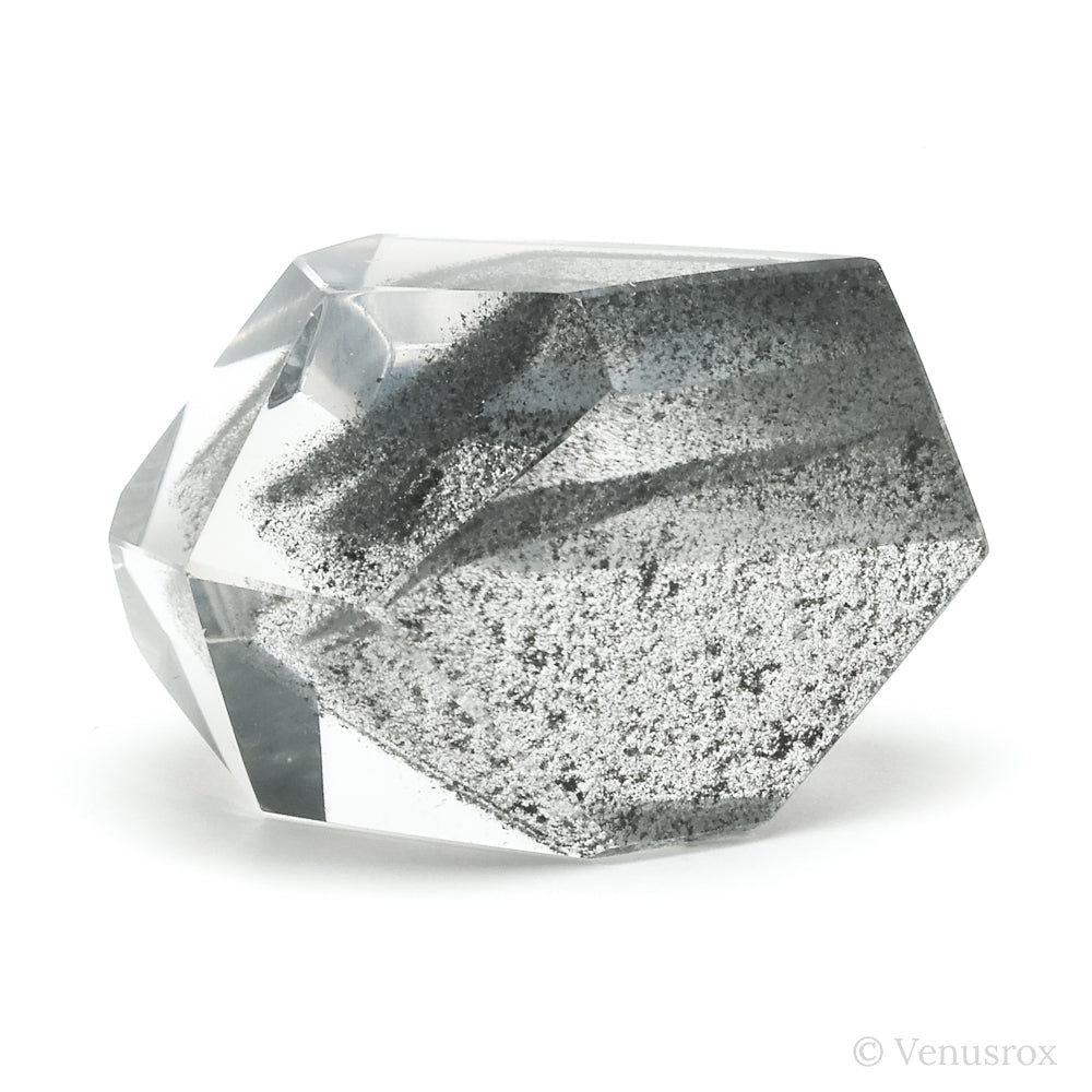 Black Phantom Quartz Polished Crystal from Brazil | Venusrox