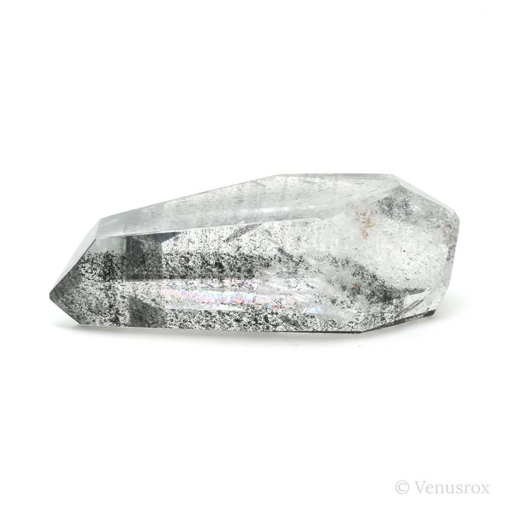 Black Phantom Quartz Polished Crystal from Brazil | Venusrox