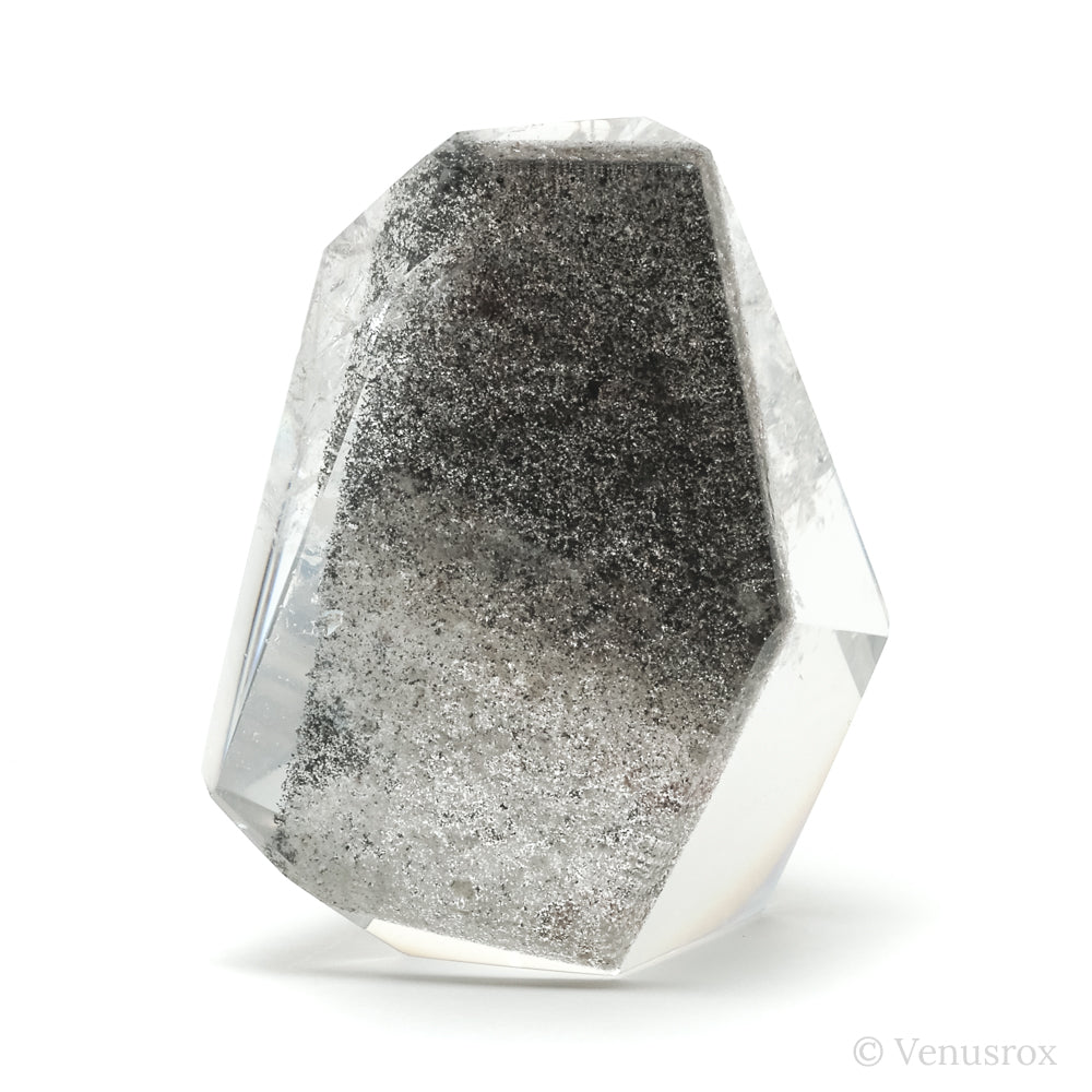 Black Phantom Quartz Polished Crystal from Brazil | Venusrox