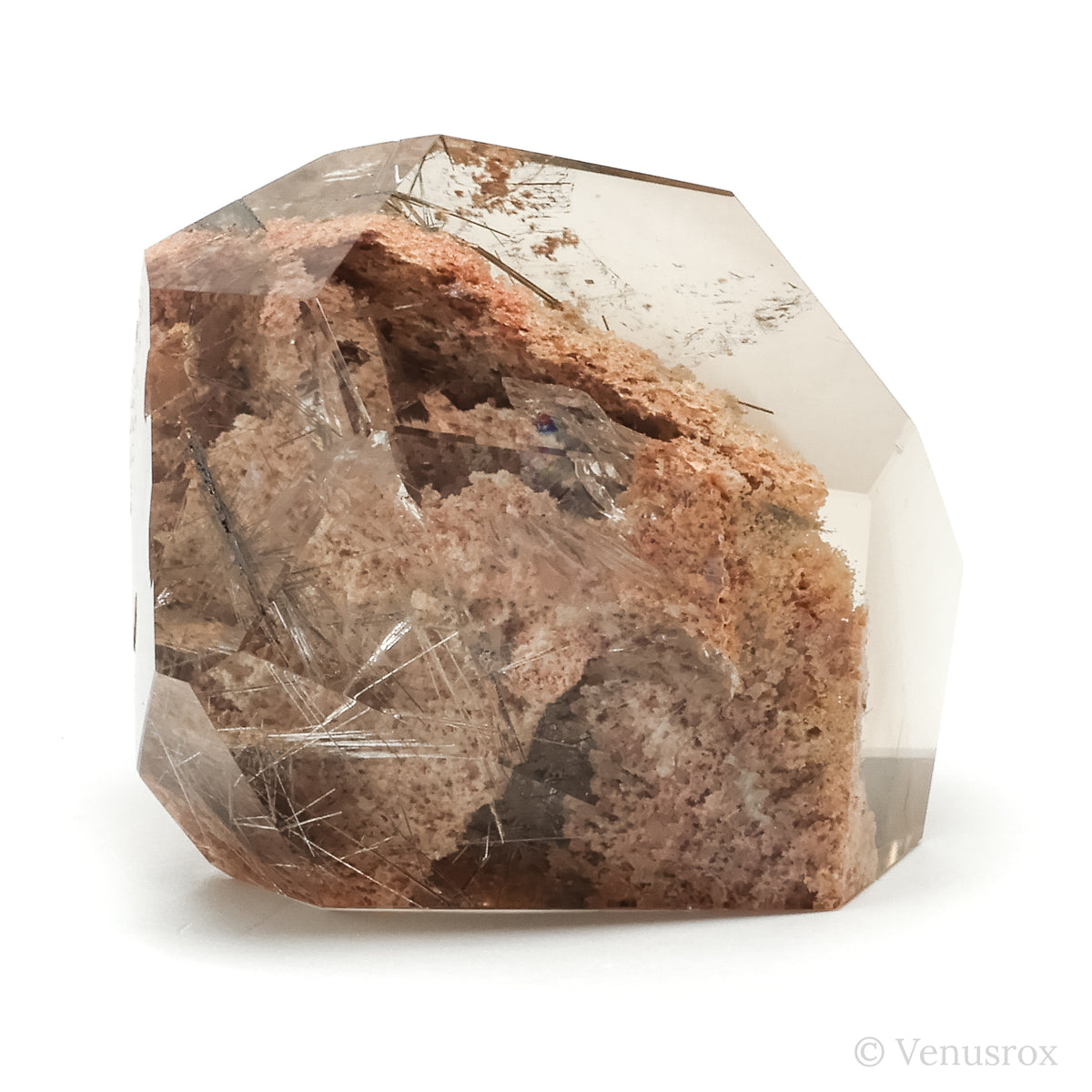 Smoky Rutilated Lodalite Quartz Polished/Natural Crystal from Brazil | Venusrox